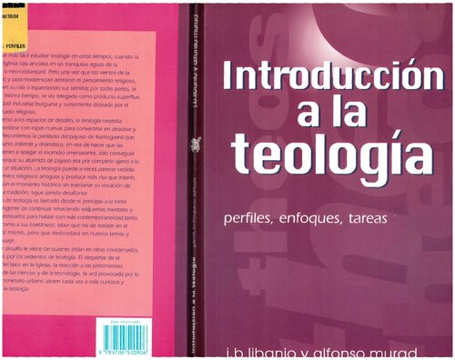 Introducción a la teología: perfil, enfoques, tareas