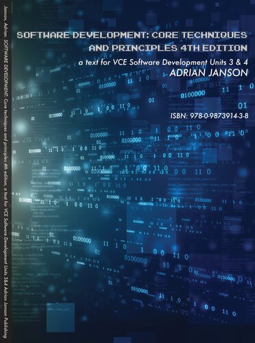 VCE Software Development: Core Techniques and Principles