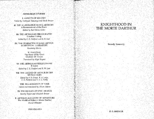 Knighthood in the Morte d'Arthur