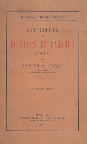 Contribucion Folklore De Carahue