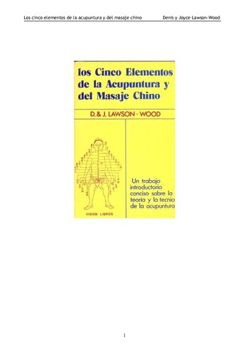 Los Cinco Elementos De La Acupuntura Y Del Masaje Chino