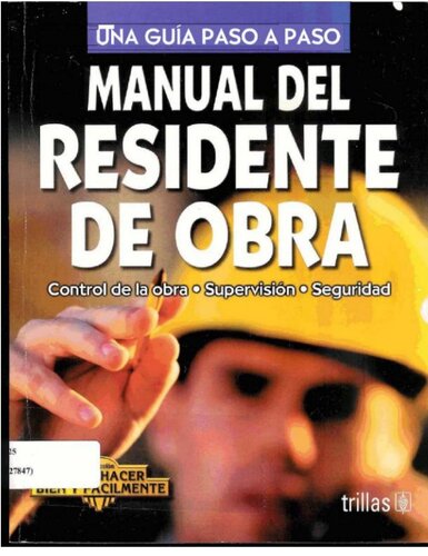 Manual Del Residente De Obra