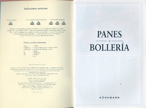 Libro De Cocina Panes Y Bolleria