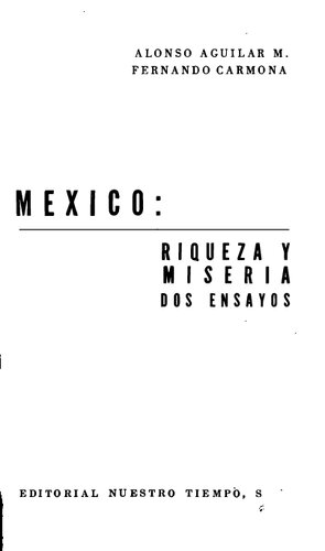 México: riqueza y miseria