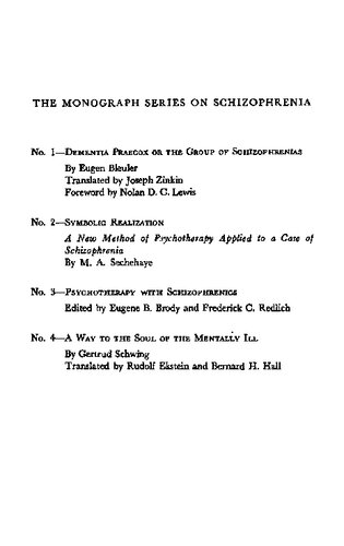 The Nonhuman Environment in Normal Development and in Schizophrenia