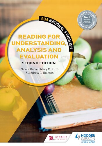 SQA National 5 English: Reading for Understanding, Analysis and Evaluation