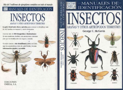 Manual De Identificacion De Insectos Ara�as Y Otros Artropodos