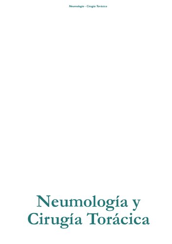 Neumologia Y Cirug�a Toracica