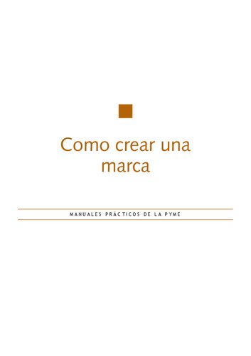 Crear Una Marca