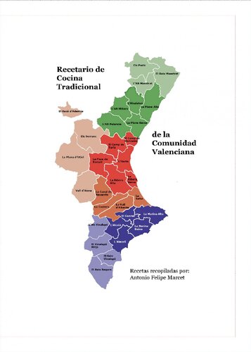 Recetario De La Cocina Tradicional De La Comunidad Valenciana