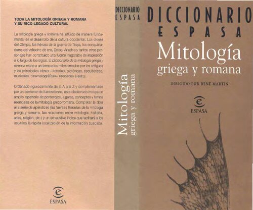 Diccionario Espasa De Mitologia Griega Y Romana