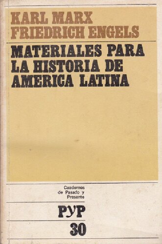 Materiales Para La Historia De America Latina