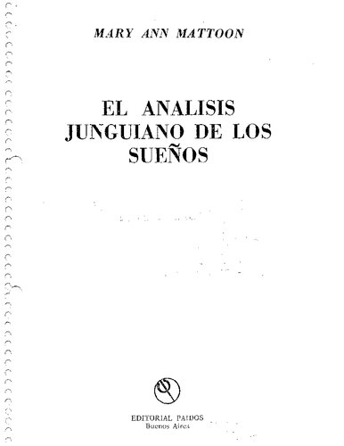 El Analisis Junguiano De Los Suenos