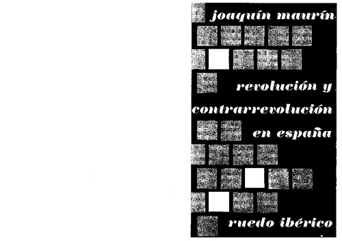 Revolución y contrarrevolución en España