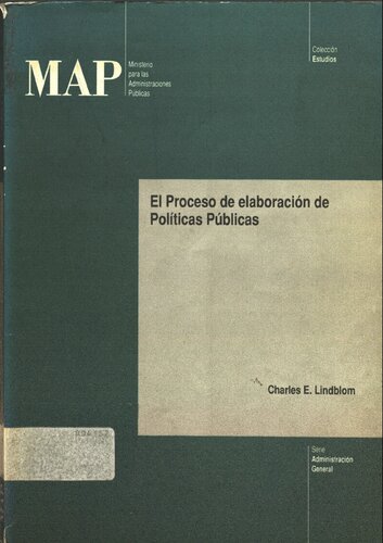 El Proceso De Elaboracion De Politicas Publicas