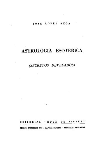 Astrologia Esoterica