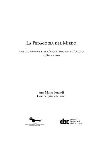 La Pedagogia Del Miedo