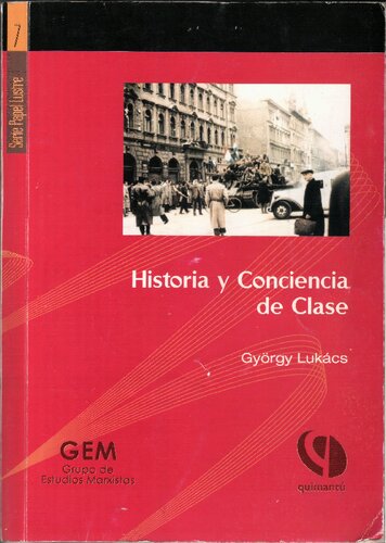 Historia Y Conciencia De Clase