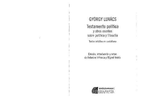 Testamento político y otros escritos