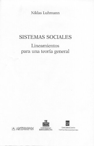 Sistemas Sociales