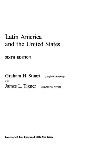 Latin America and the United States