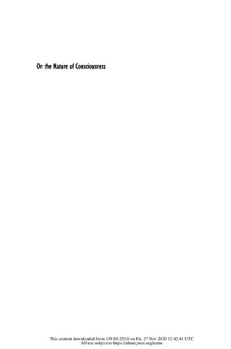 On the Nature of Consciousness: Cognitive, Phenomenological and Transpersonal Perspectives