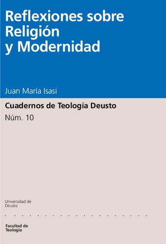 Reflexiones sobre Religión y Modernidad