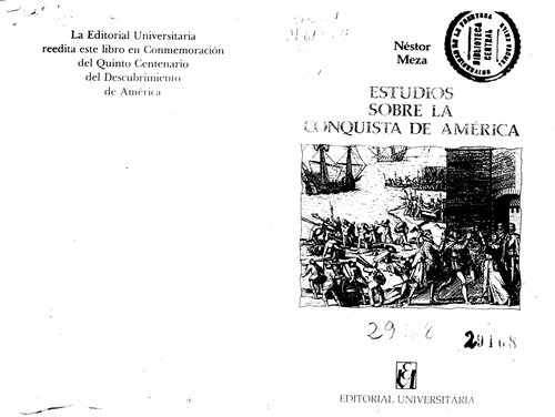 Estudios Sobre La Conquista De America