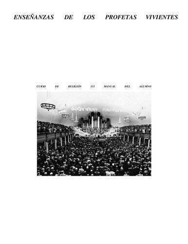 Enseñanza De Los Profetas Vivientes
