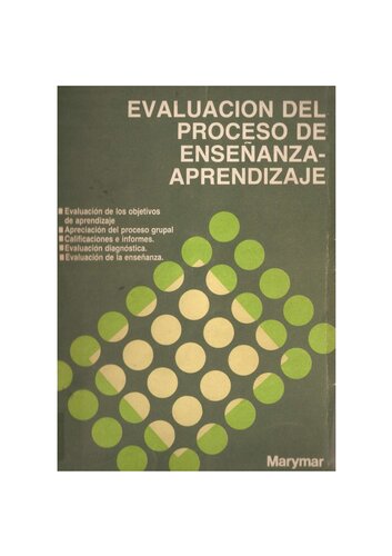 Evaluacion Del Proceso De Enseñanza Aprendizaje