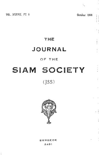 Journal of the Siam Society; 37