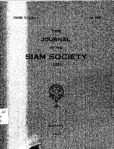 Journal of the Siam Society; 47