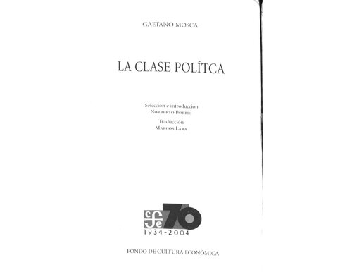 La Clase Politica (Scan)