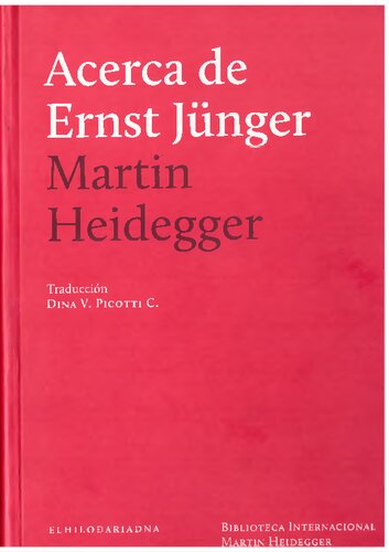 Acerca de Ernst Jünger