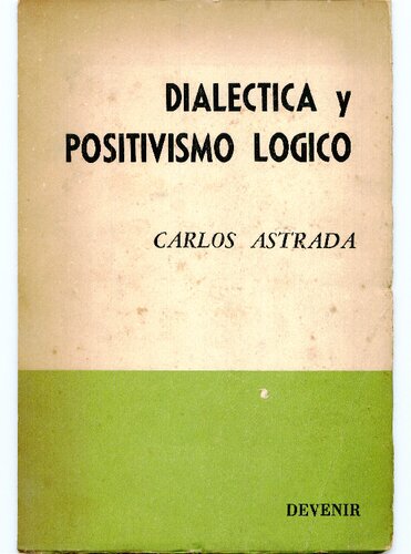 Dialectica Y Positivismo Logico