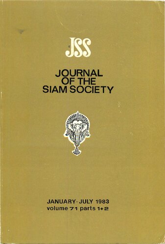 Journal of the Siam Society; 71
