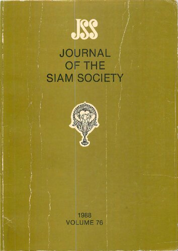 Journal of the Siam Society; 76