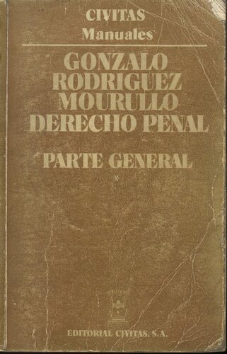 Derecho Penal Parte General