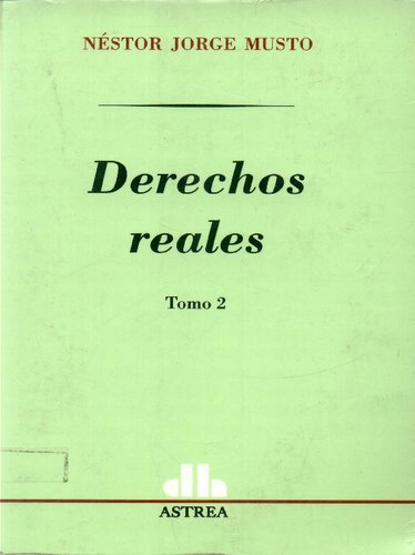 Derechos Reales