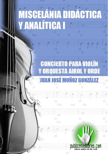 Miscelanea didáctica y analítica I - Concierto para violín y orquesta