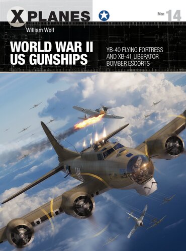 World War II US Gunships: YB-40 Flying Fortress and XB-41 Liberator Bomber Escorts Book