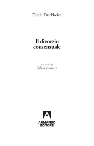 Il divorzio consensuale