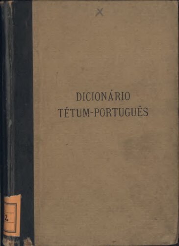 Dicionário Tétum-Português