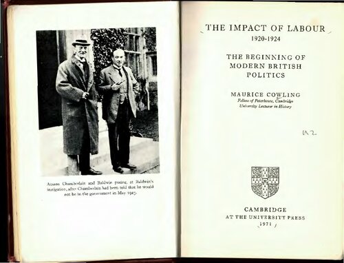 The Impact of Labour 1920-24