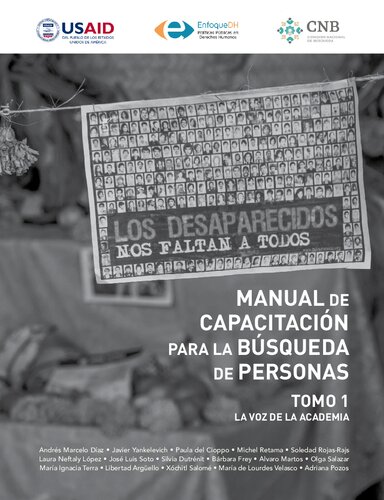Manual de Capacitación para la Búsqueda de Personas I: La voz de la academia