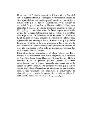 Marx, Freud y la crítica de la vida cotidiana: Hacia una revolución cultural permanente