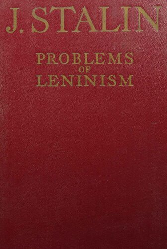 Problems of Leninism