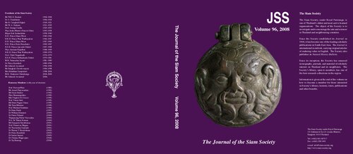 Journal of the Siam Society; 96