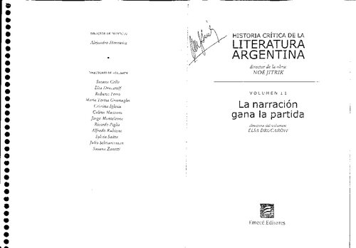 Hist Critica De La Lit Arg