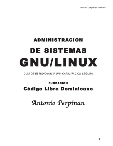 Administracion De Sistemas Gnu Linux